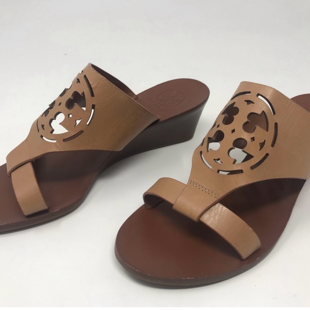 Tory Burch Zoey Slide Wedge Sandal Size 5